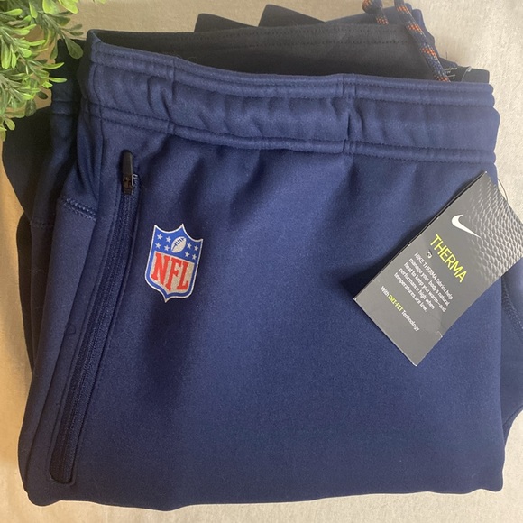NWT Men's Denver Broncos KO Fleece Pants Therma NFL - Picture 7 of 8